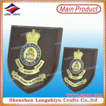 Custom Design Bronze Sign MDF Wood Plaque in China